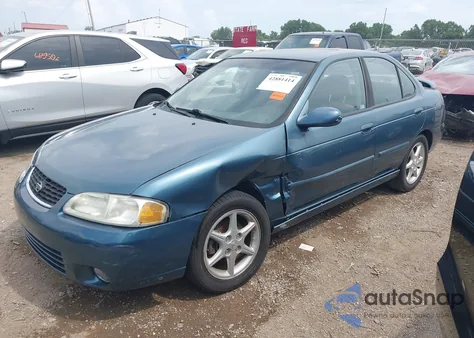 2001 Nissan Sentra Se from USA, damaged, VIN 3N1BB51D71L113176